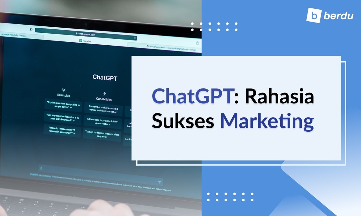 Cara Gunakan ChatGPT Dalam Marketing Cara Gunakan ChatGPT Dalam Marketing