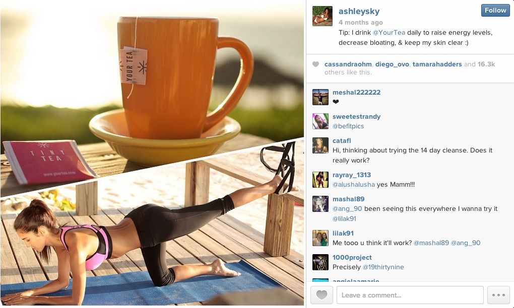 Produk yang di-endorse oleh Ashley Sky Produk yang di-endorse oleh Ashley Sky