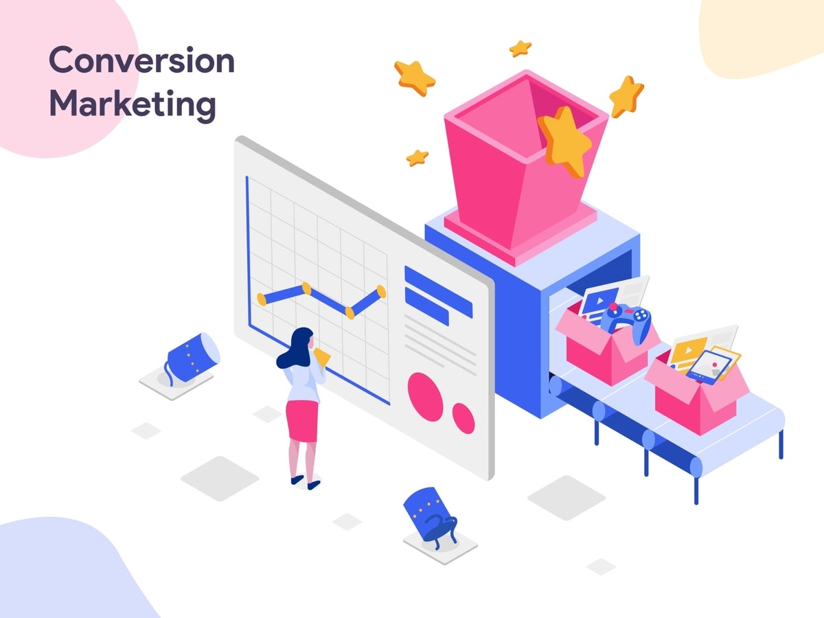 Ilustrasi website conversion
Gambar: vecteezy.com Ilustrasi website conversion
Gambar: vecteezy.com