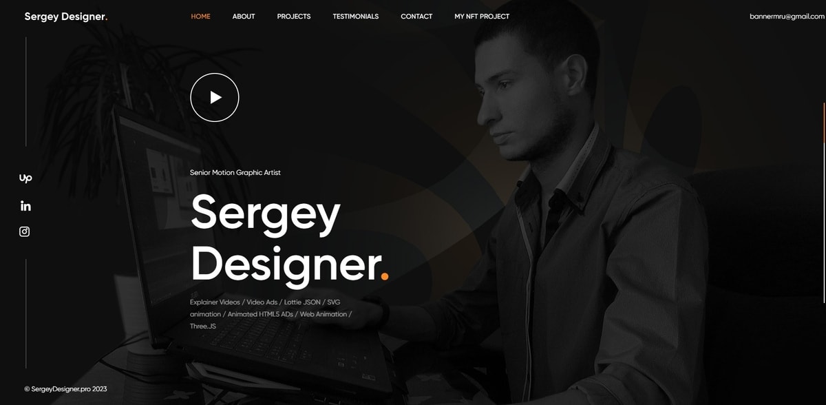 Contoh website resume
Gambar: sergeydesigner.pro Contoh website resume
Gambar: sergeydesigner.pro