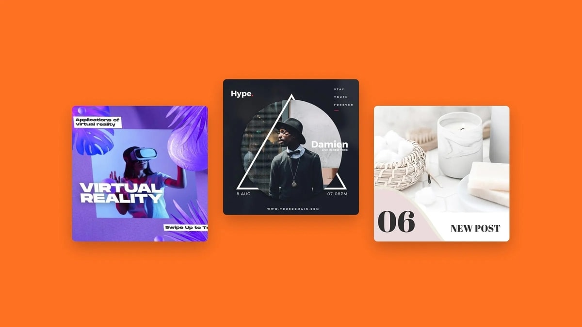 Contoh desain konten media sosial
Gambar: envato.com Contoh desain konten media sosial
Gambar: envato.com