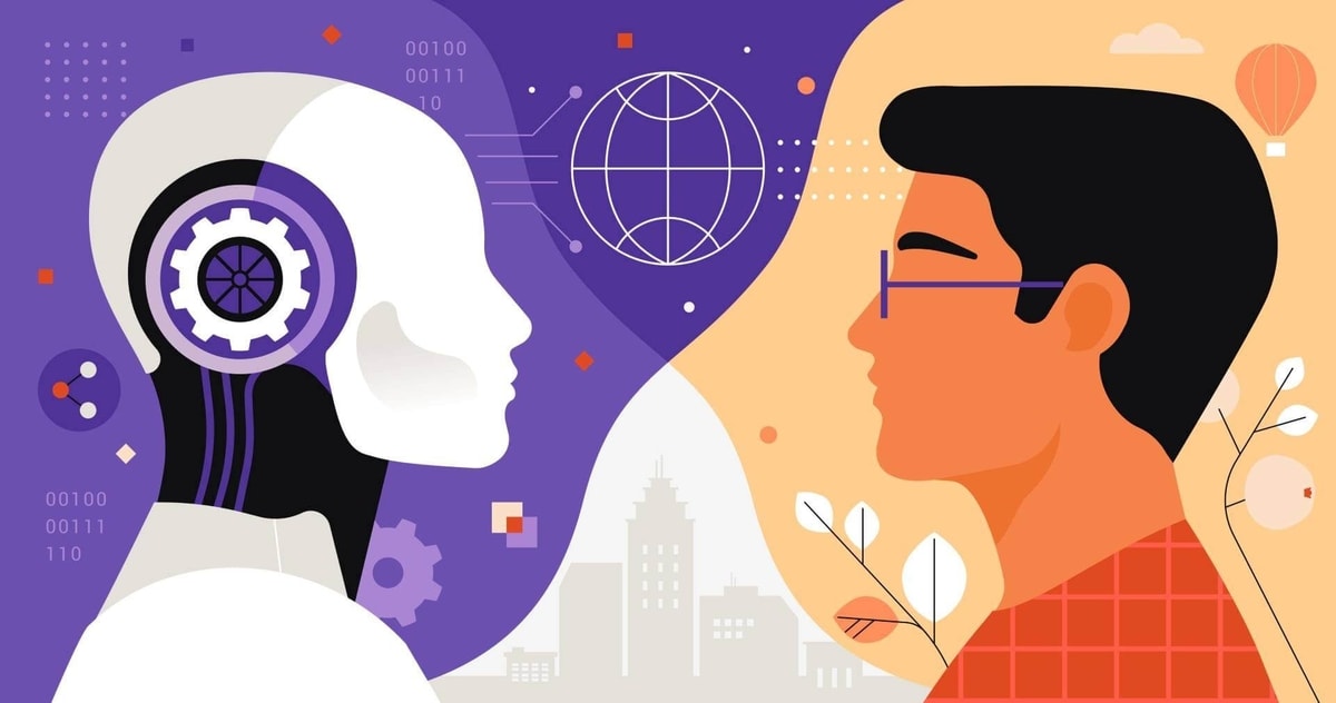 Ilustrasi manusia vs AI
Gambar: fairobserver Ilustrasi manusia vs AI
Gambar: fairobserver