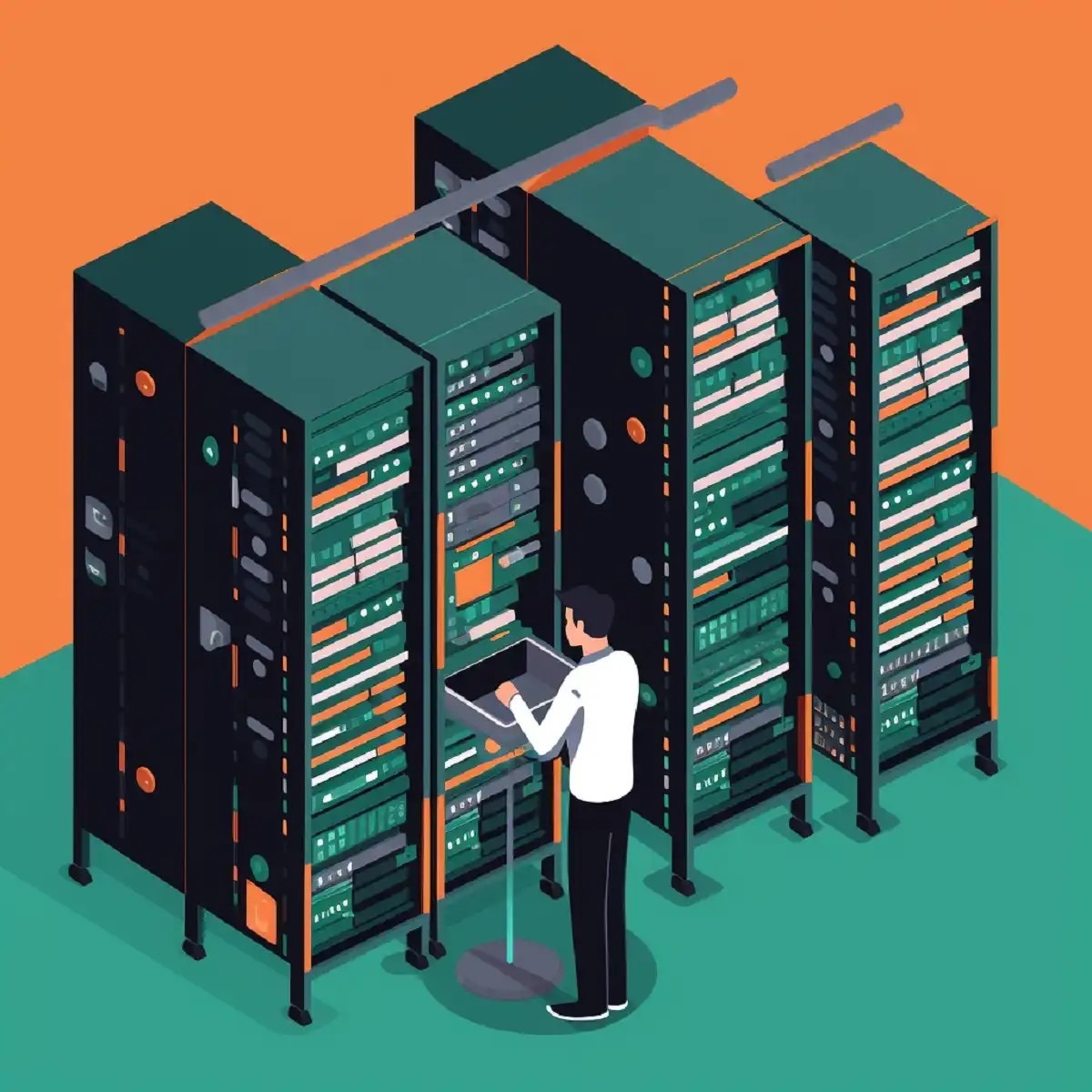 Ilustrasi server web hosting
Gambar: pcworld.com Ilustrasi server web hosting
Gambar: pcworld.com