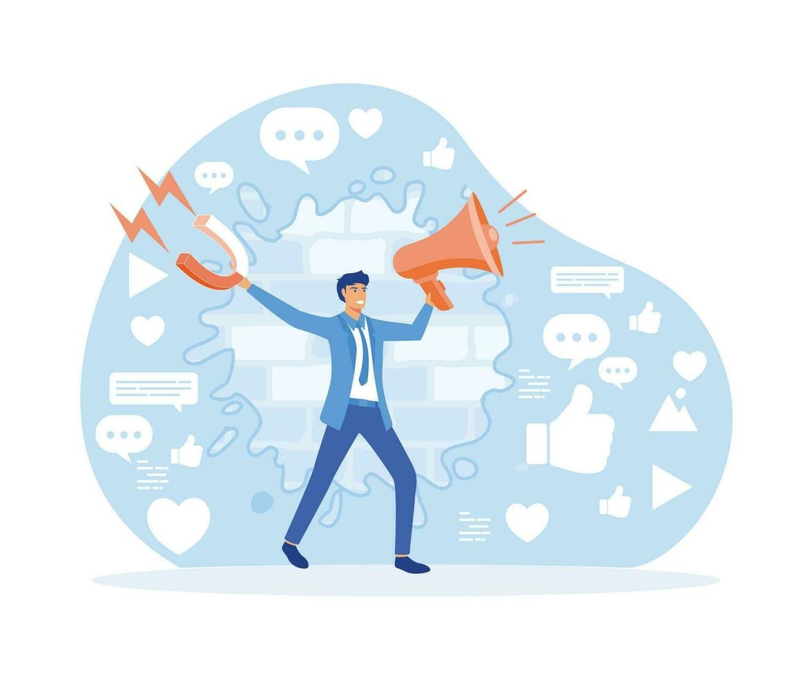 Ilustrasi social media influencer
Gambar: vecteezy.com Ilustrasi social media influencer
Gambar: vecteezy.com