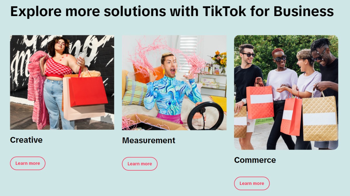 TikTok for Business
Gambar: TikTok TikTok for Business
Gambar: TikTok