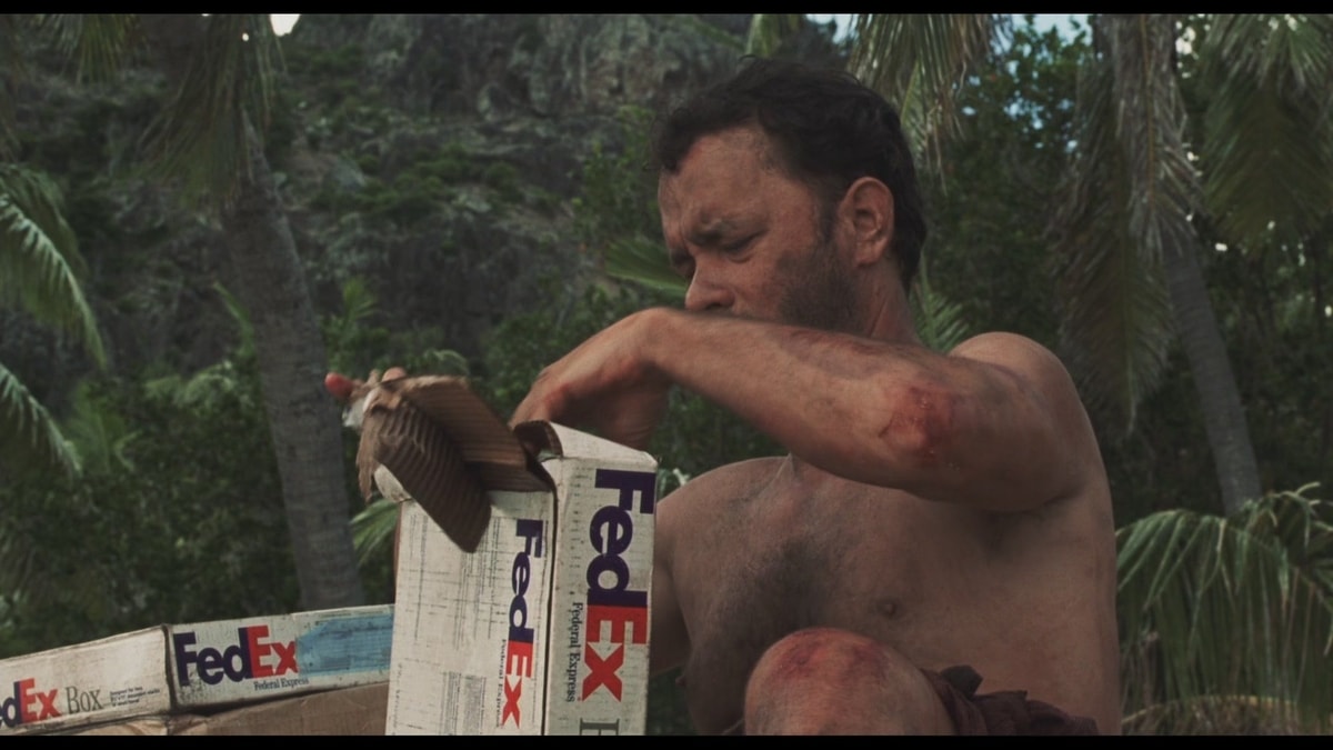 Contoh product placement di film Cast Away (2000)
Gambar: Cast Away Contoh product placement di film Cast Away (2000)
Gambar: Cast Away