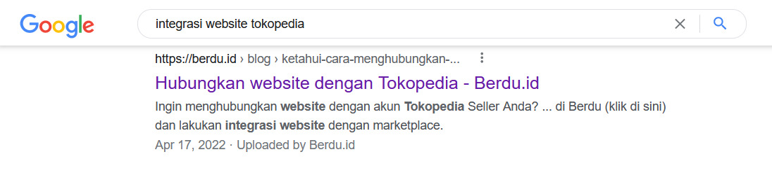 Gambar: Berdu