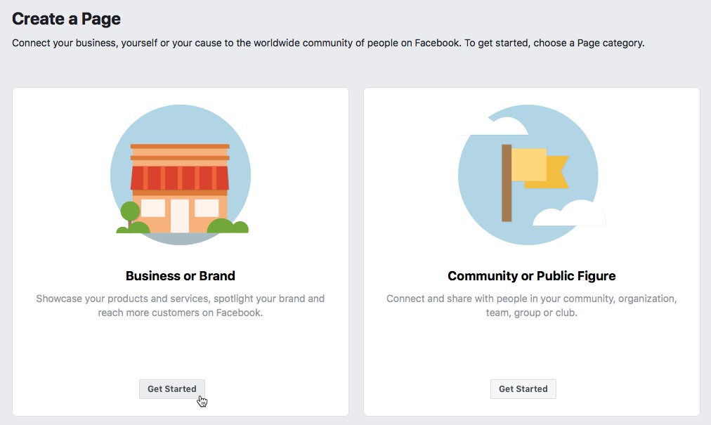 Membuat halaman Facebook Membuat halaman Facebook