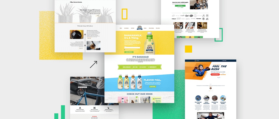 Contoh landing page
Gambar: Unbounce Contoh landing page
Gambar: Unbounce