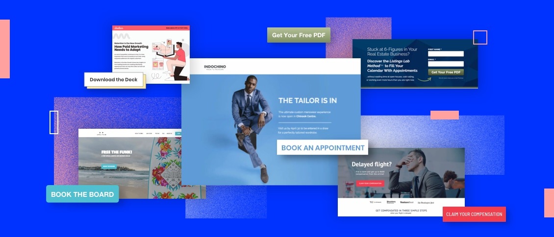 Contoh CTA landing page
Gambar: Unbounce Contoh CTA landing page
Gambar: Unbounce
