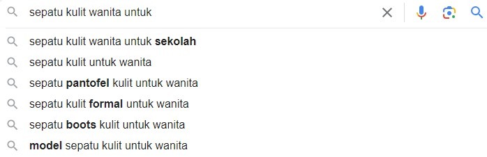 Google suggestions untuk Niche Market
Gambar: Google Google suggestions untuk Niche Market
Gambar: Google