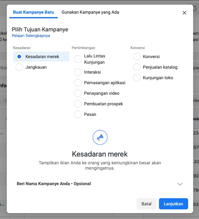 Menggunakan Facebook Ads Menggunakan Facebook Ads
